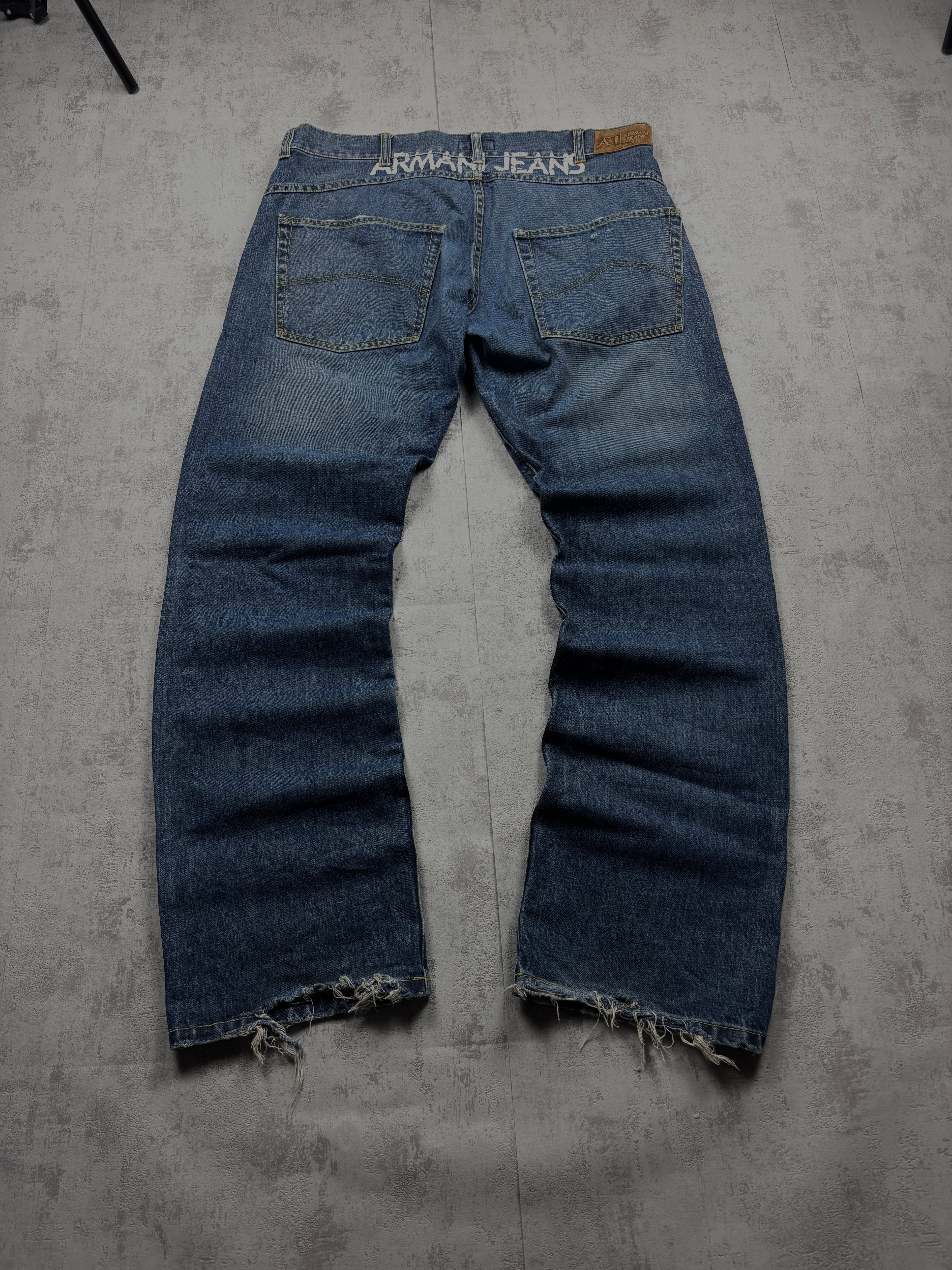 Armani Backprint Jeans (L)