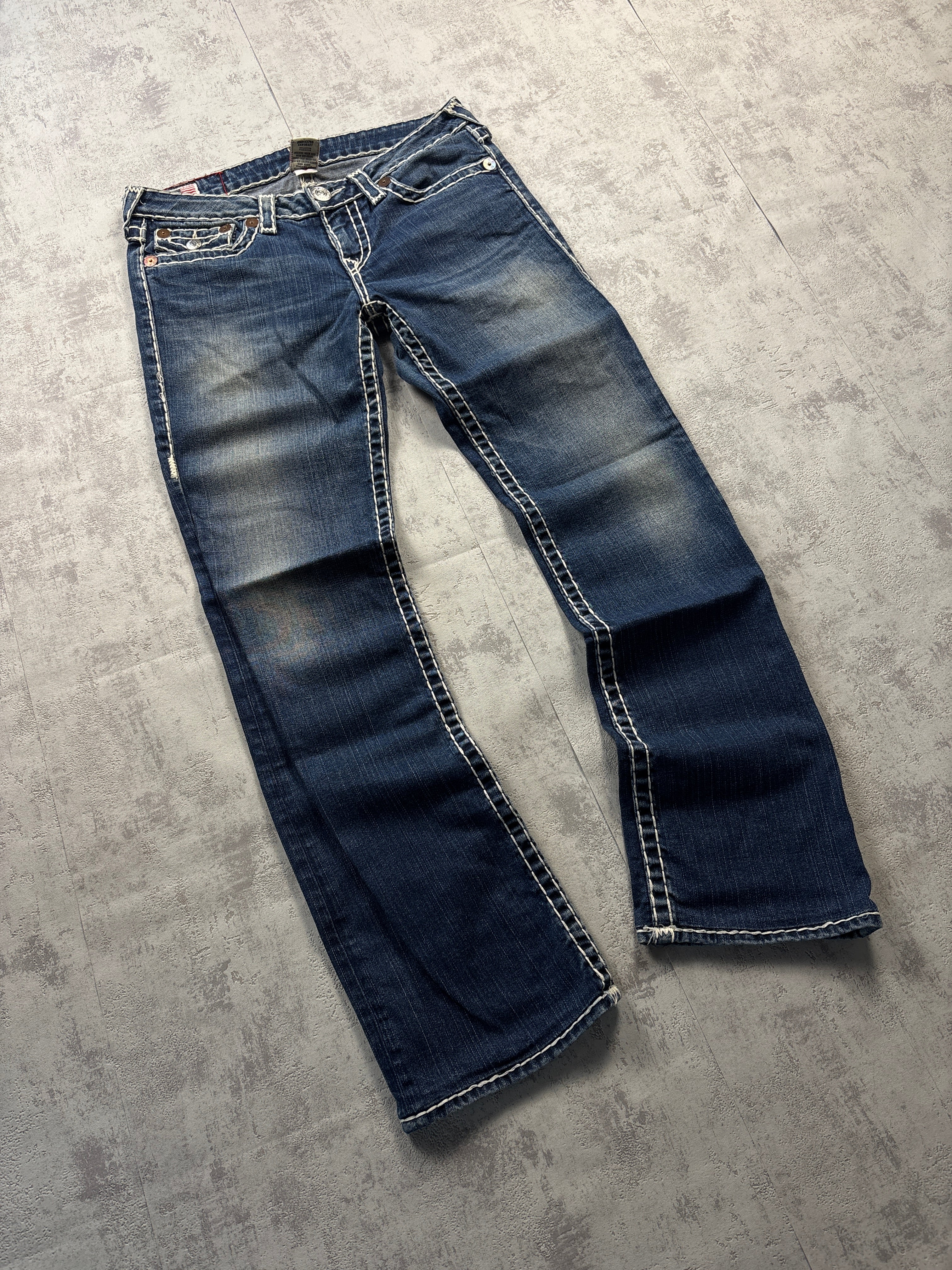 Low waist True Religion Jeans mit Schlag (M)