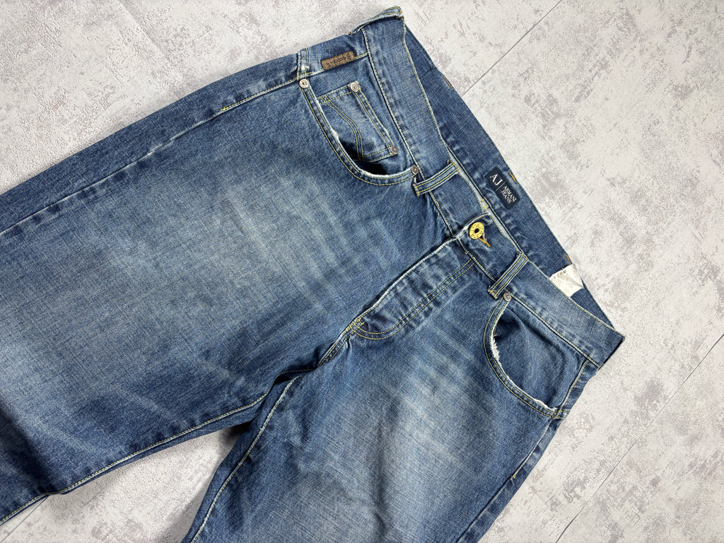 Armani Backprint Jeans (L)