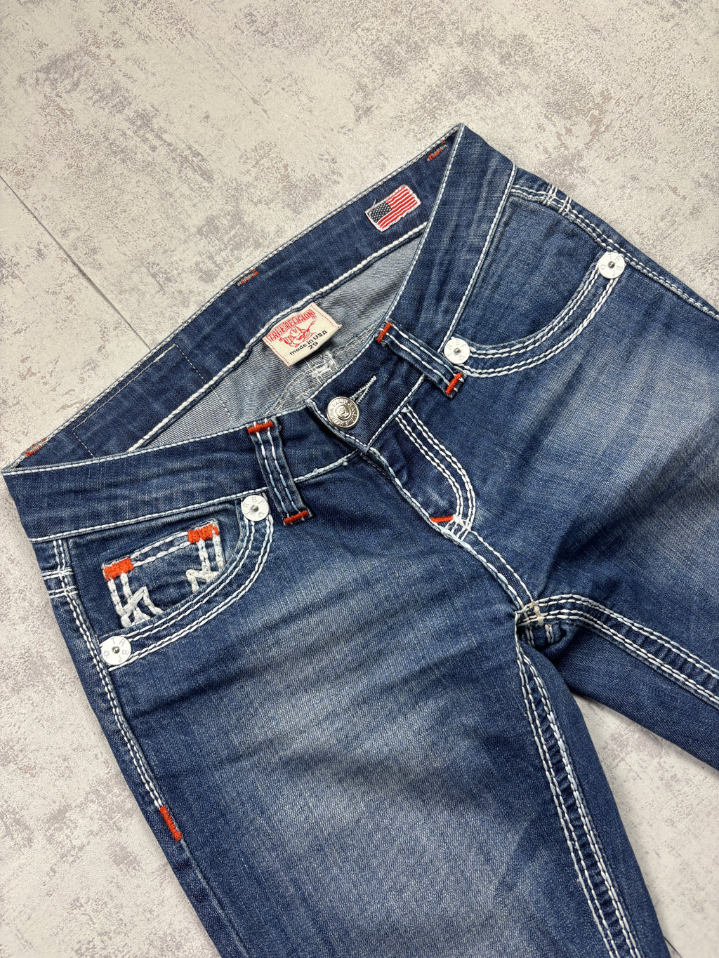 True Religion Low Waist Jeans (S)