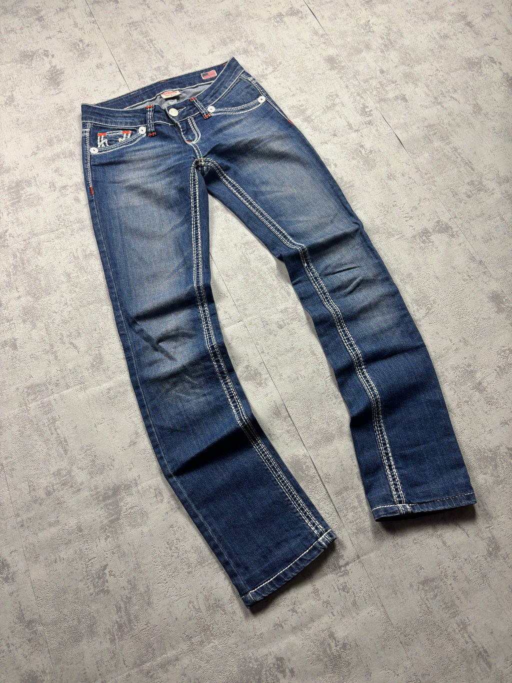 True Religion Low Waist Jeans (S)