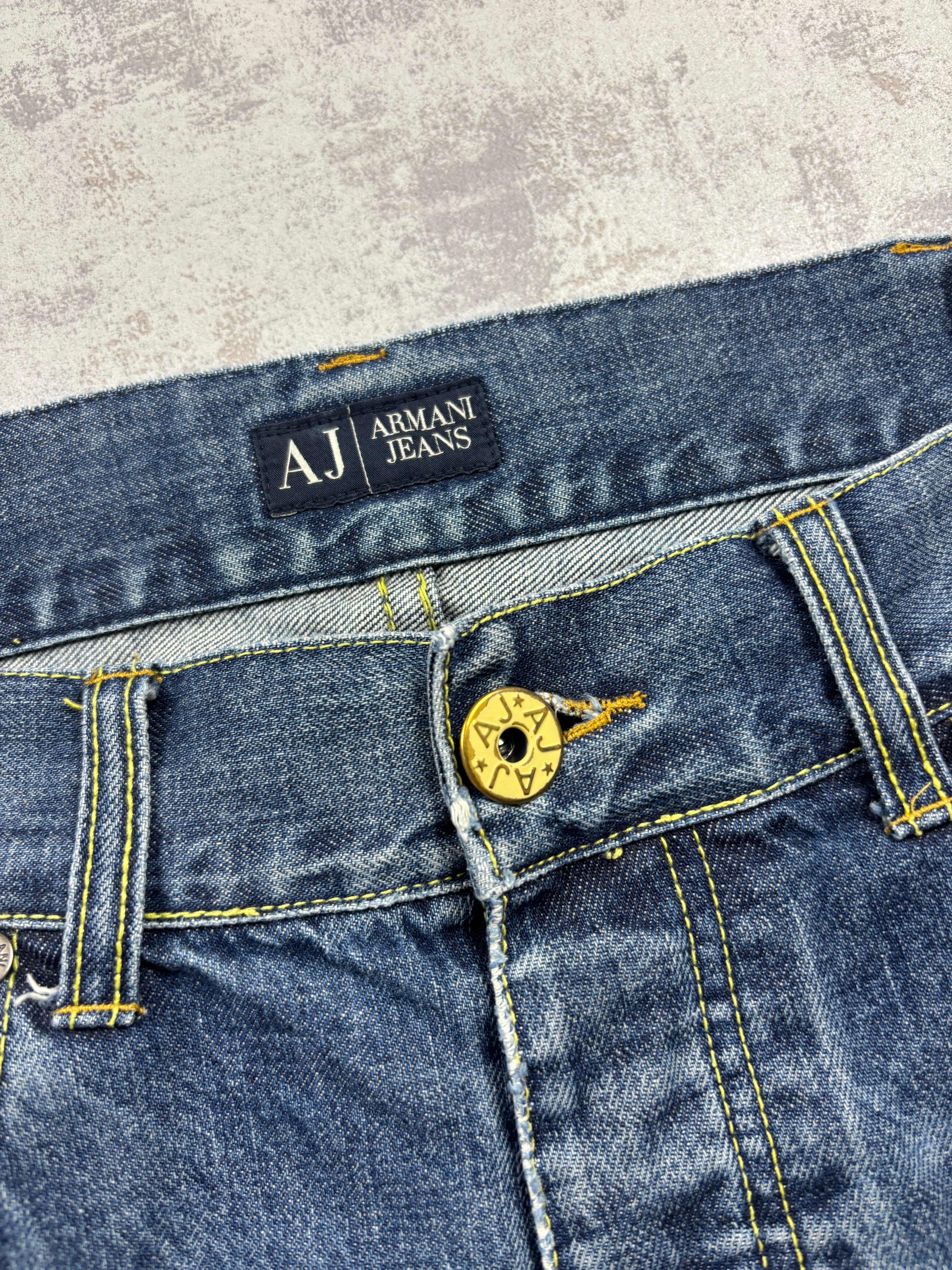 Armani Backprint Jeans (L)