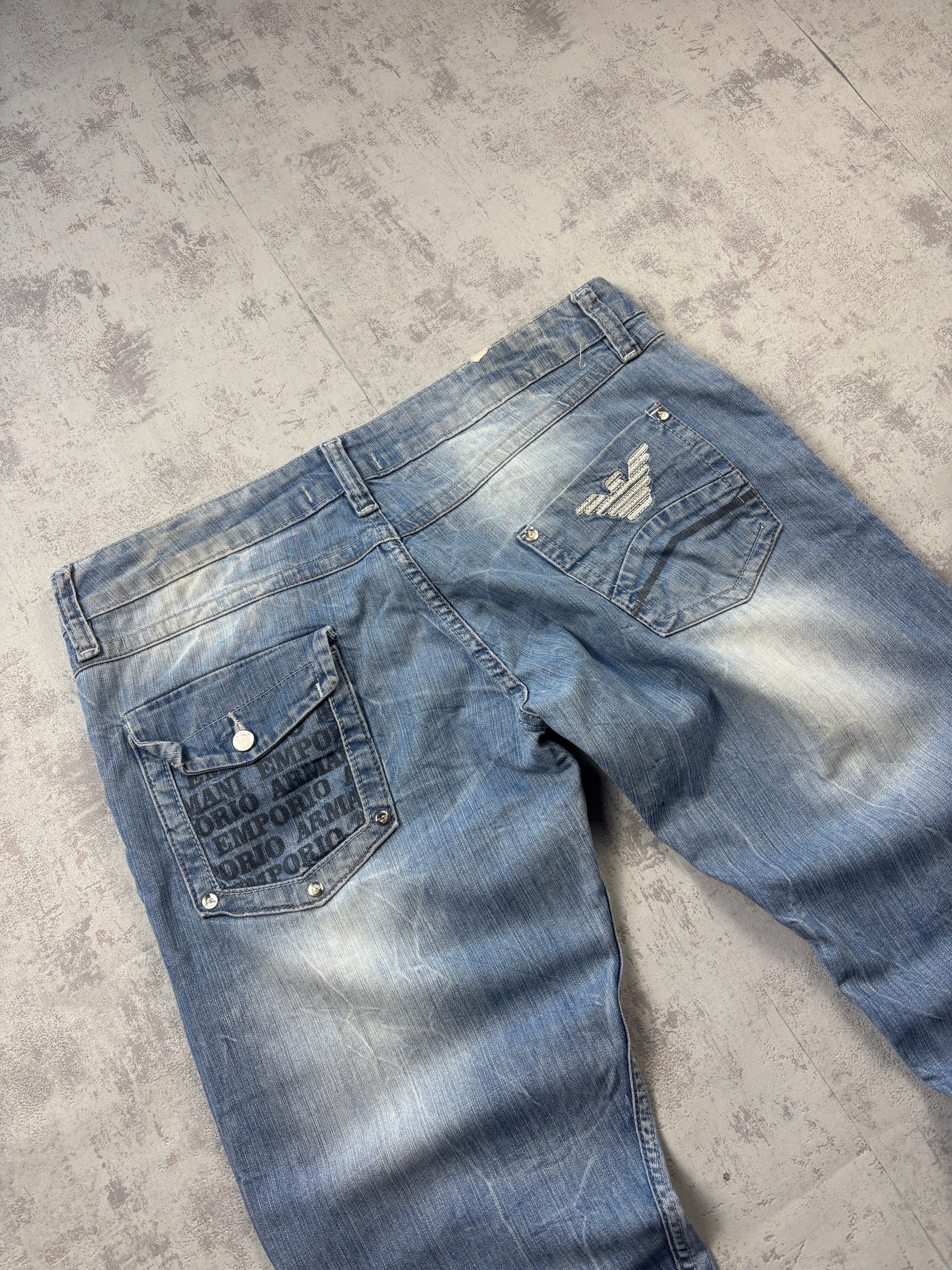 Armani Backprint Jeans (M)
