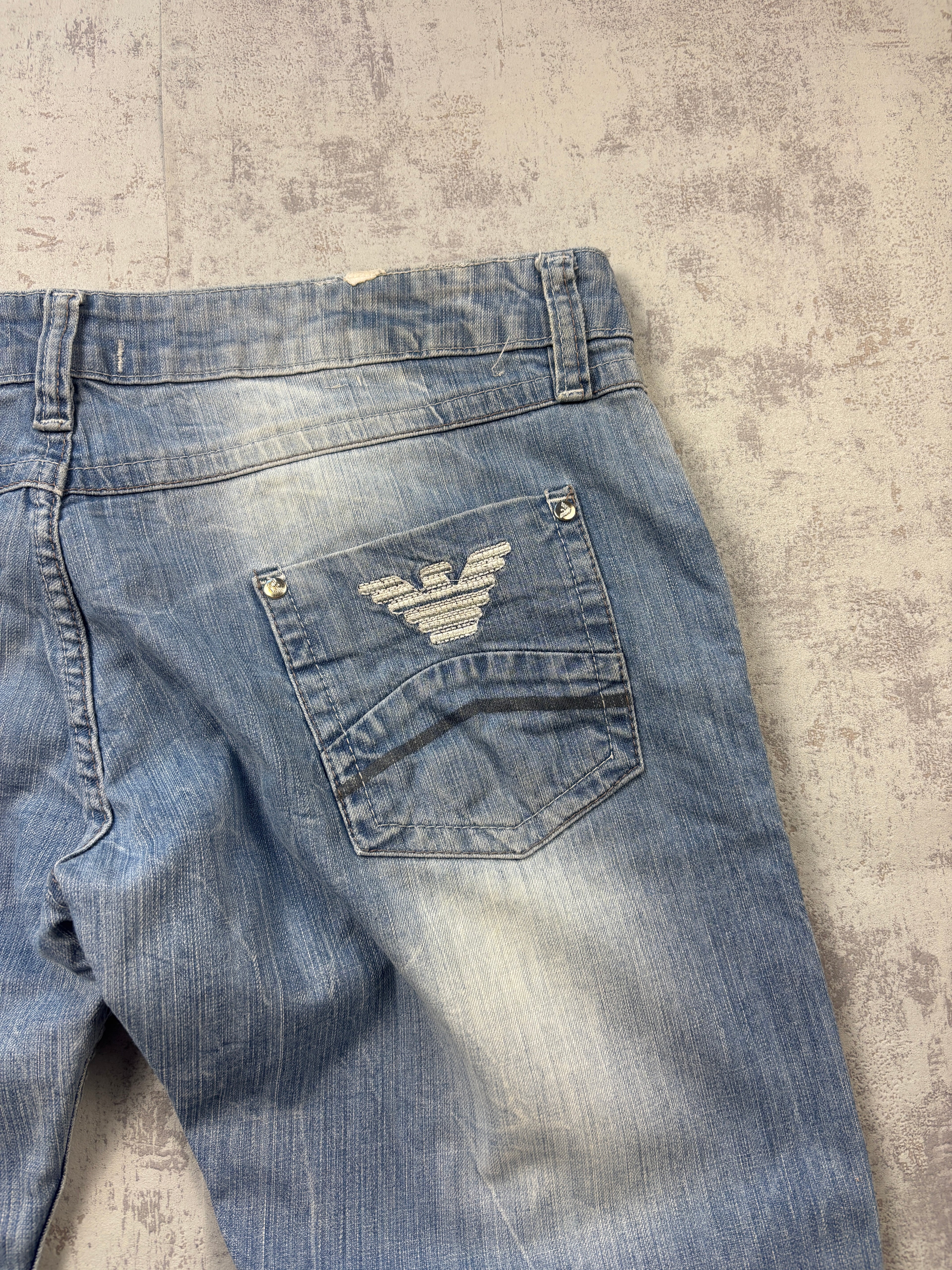 Armani Backprint Jeans (M)