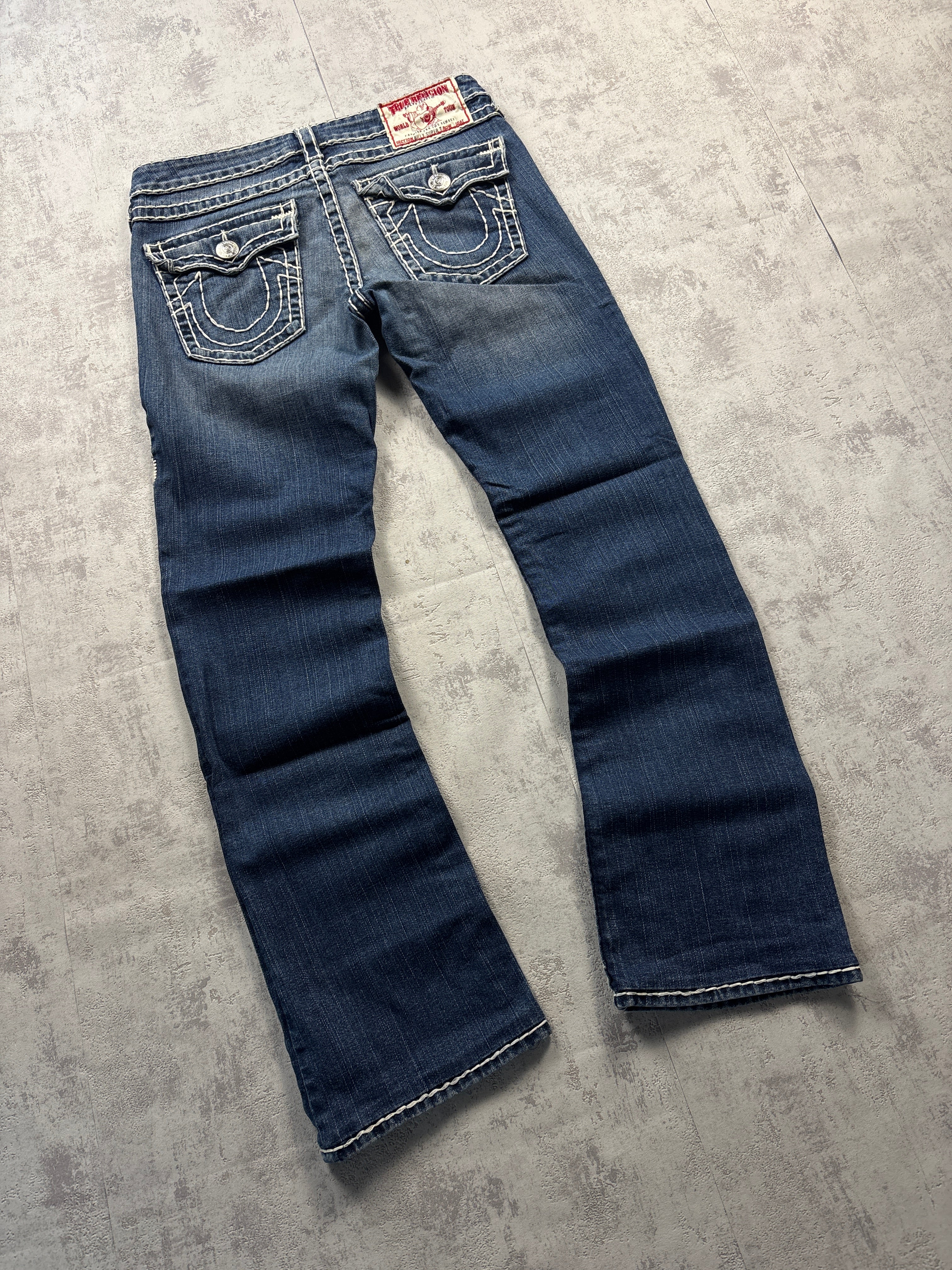Low waist True Religion Jeans mit Schlag (M)