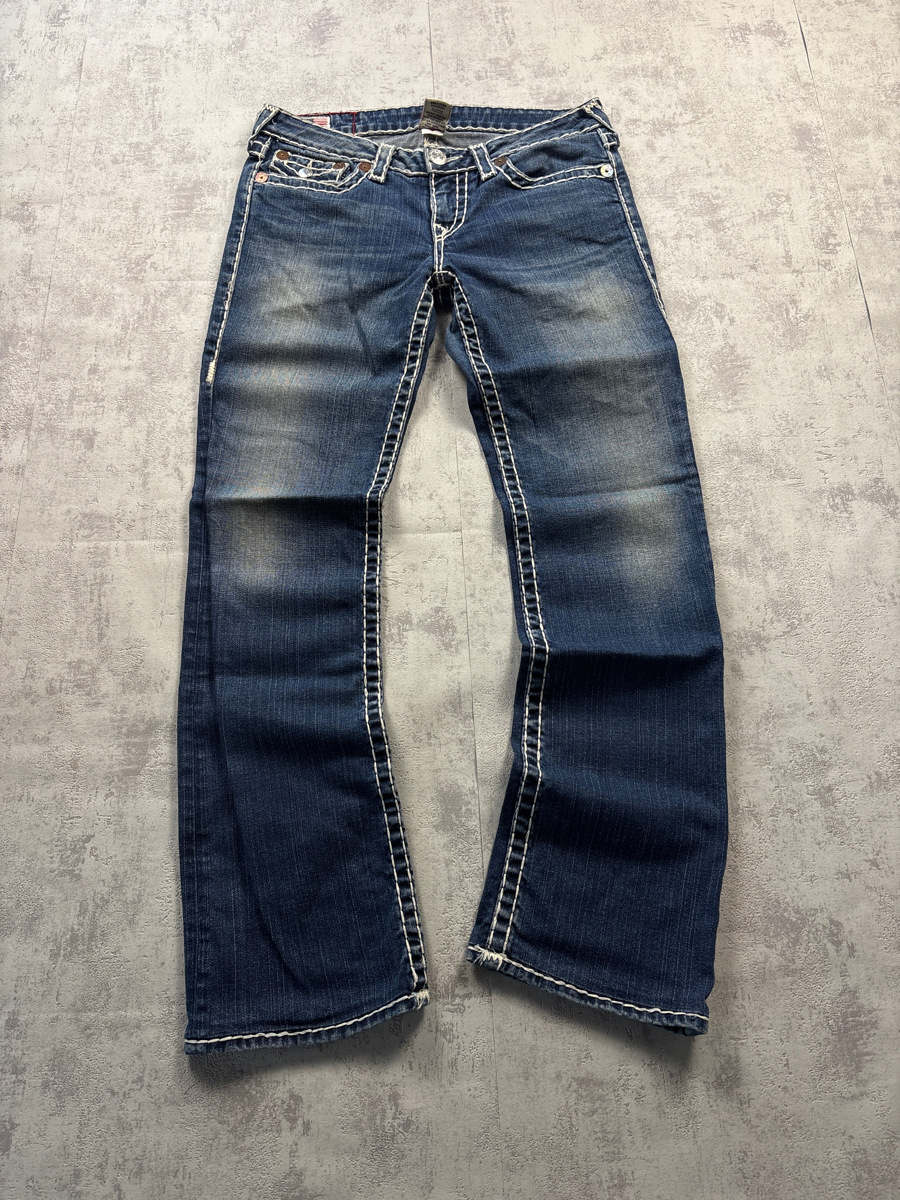 Low waist True Religion Jeans mit Schlag (M)