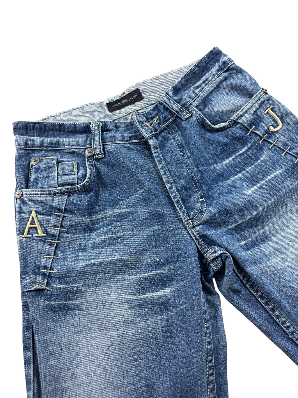 Armani Big Logo Jeans (S)