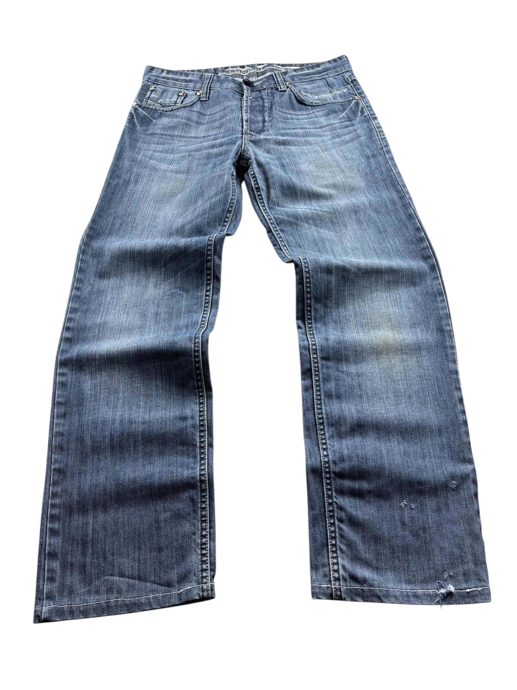 Armani Big Logo Jeans (M)