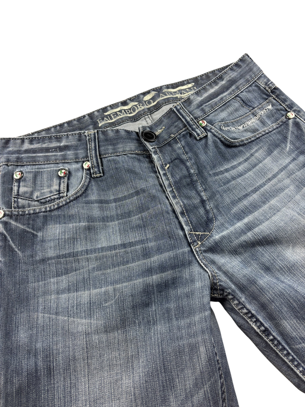 Armani Big Logo Jeans (M)