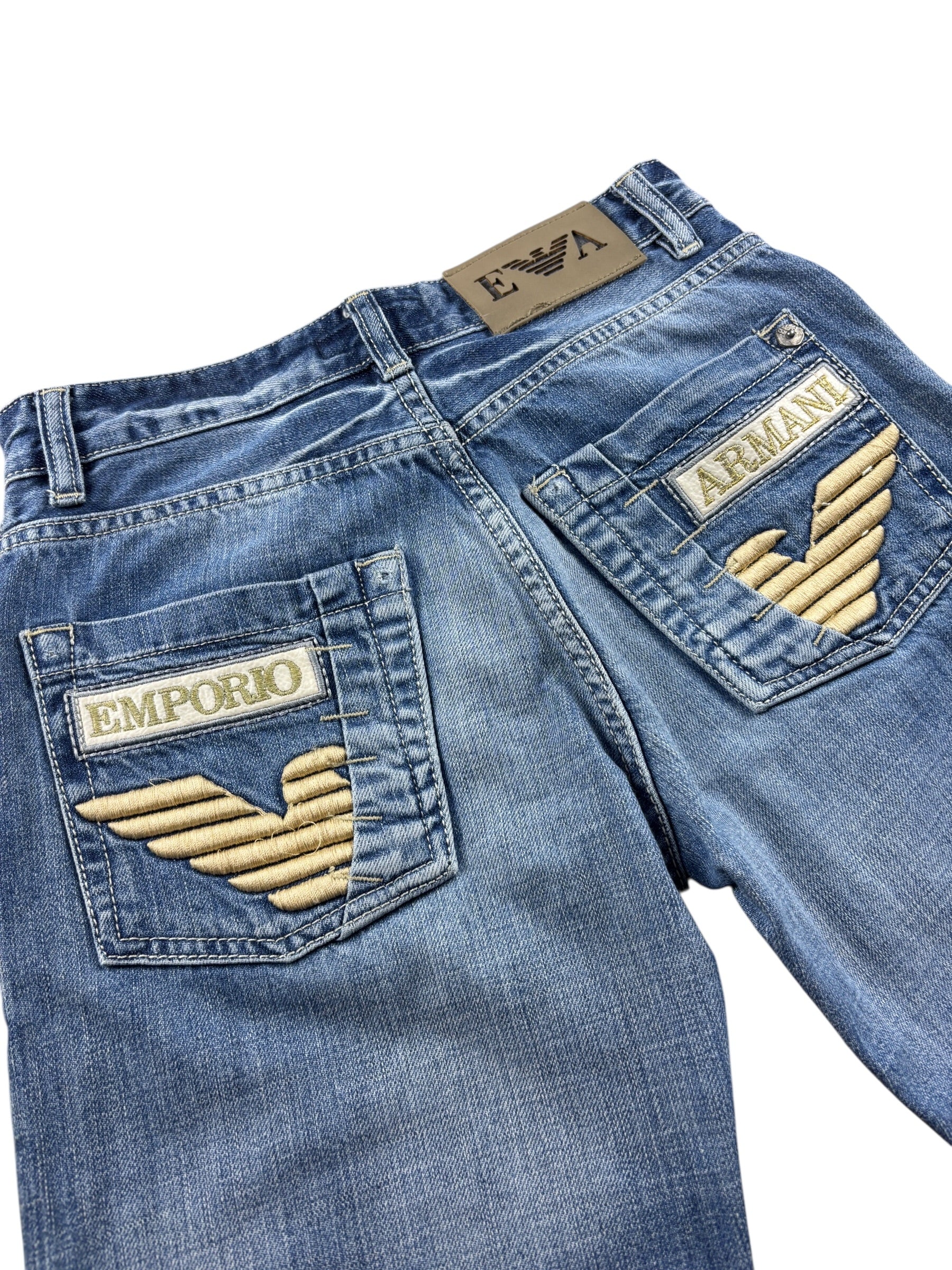 Armani Big Logo Jeans (S)