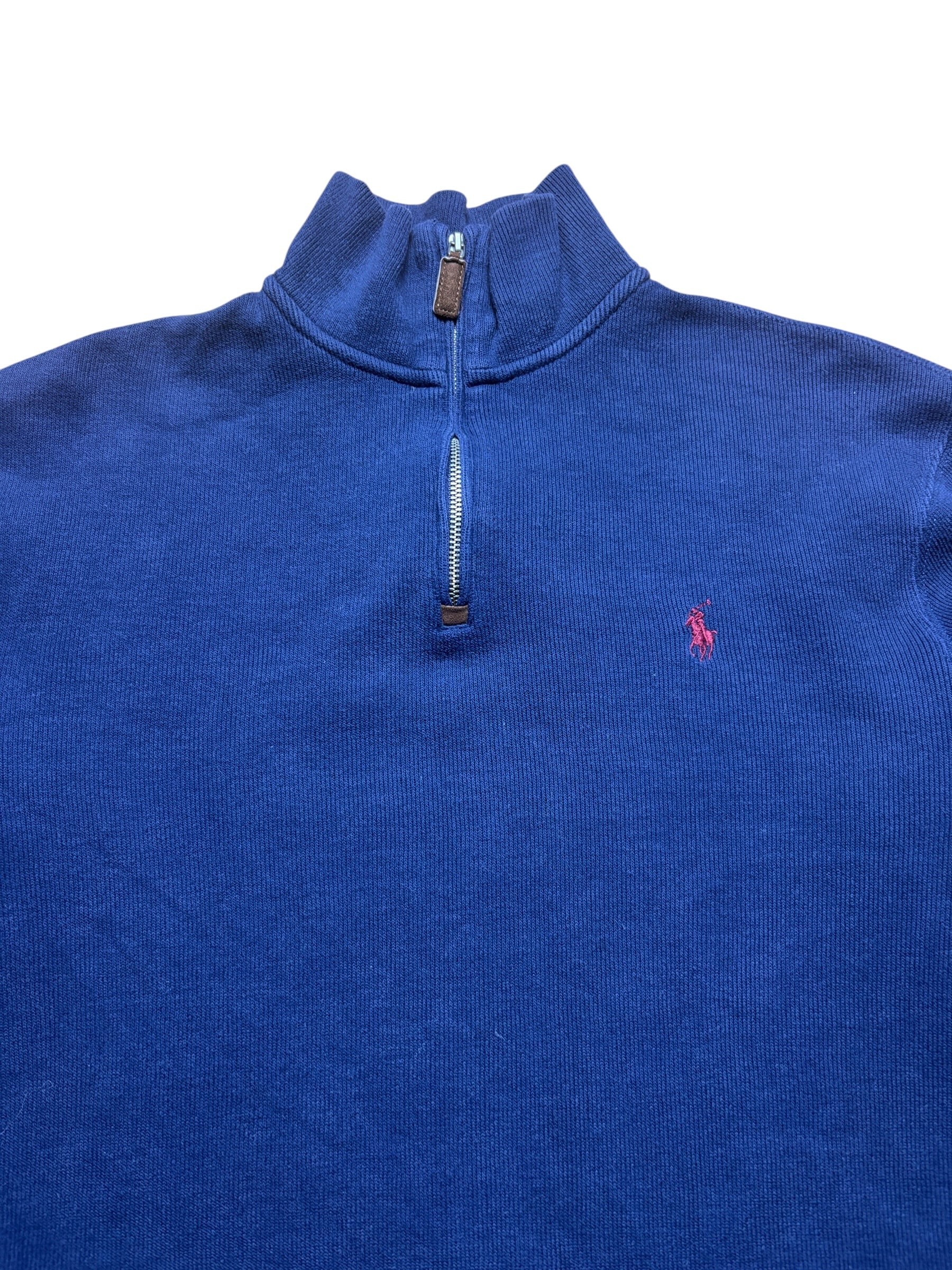 Ralph Lauren Quarter zip (S-M)
