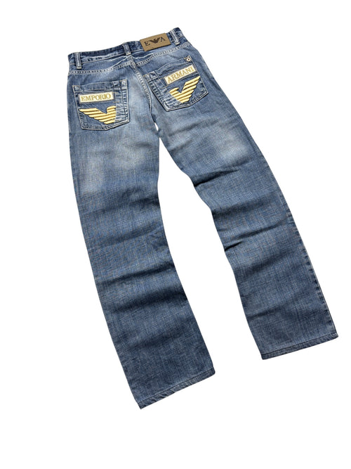 Armani Big Logo Jeans (S)