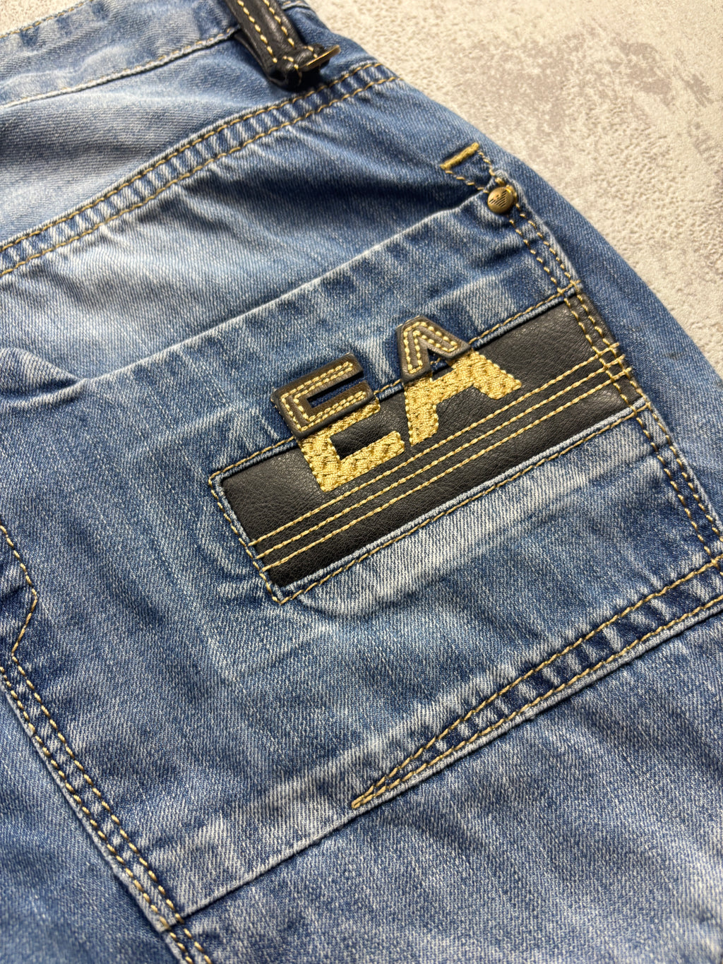 Armani Backprint Jeans (M)