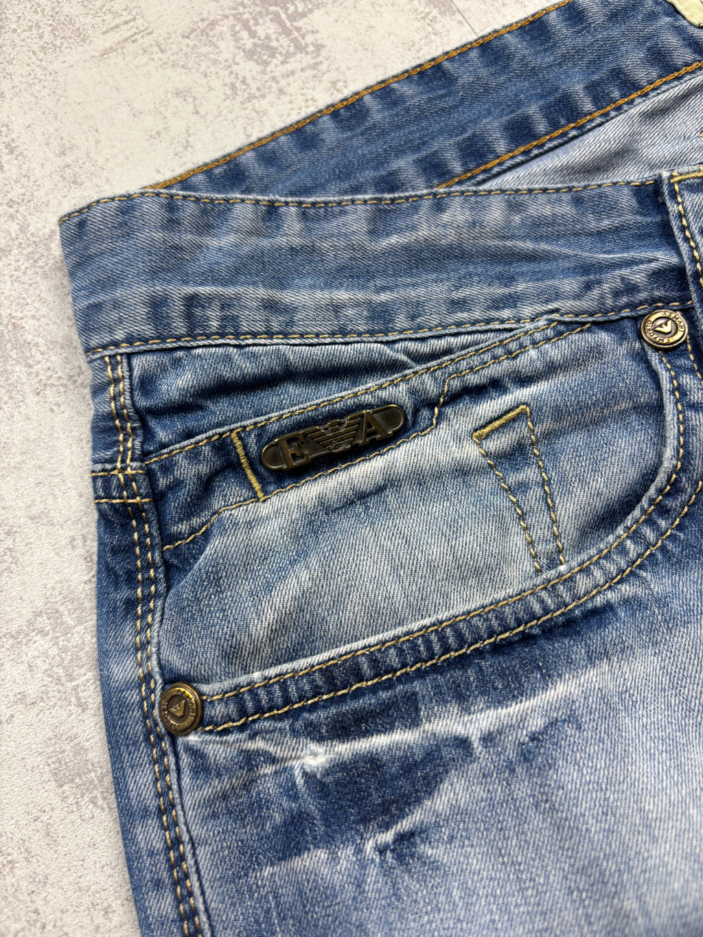 Armani Backprint Jeans (M)