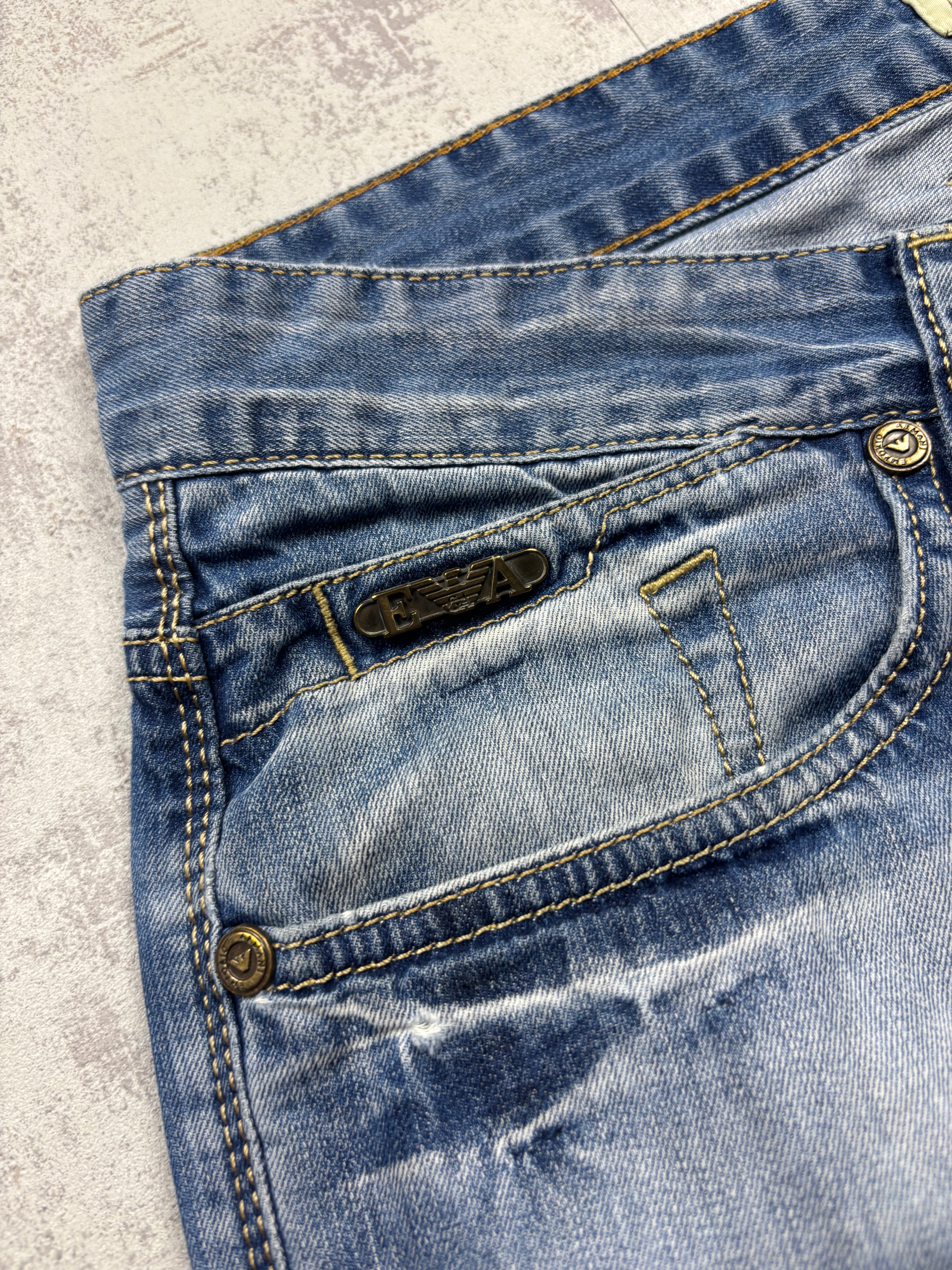 Armani Backprint Jeans (M)